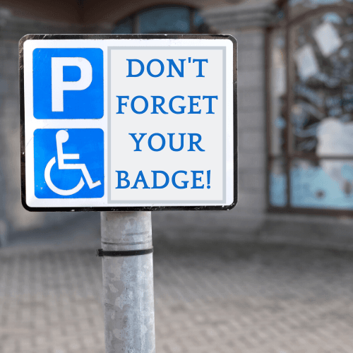 bring you badge along! - leeds bradford airport special assistance