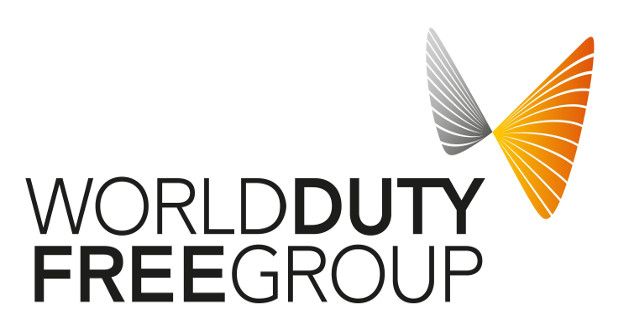 Leeds Bradford airport shops - world duty free logo