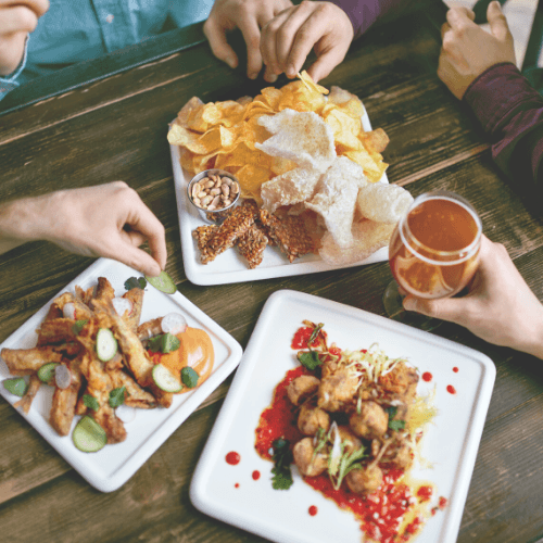 food and drink at Leeds Bradford lounges 